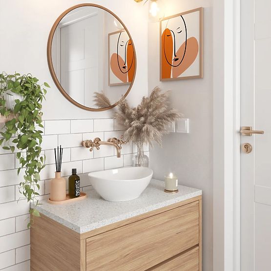 Lavabo REA Sofia Mini Blanc