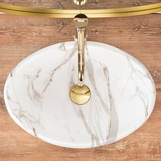 Lavabo sur le dessus Rea Linda Láva Páter