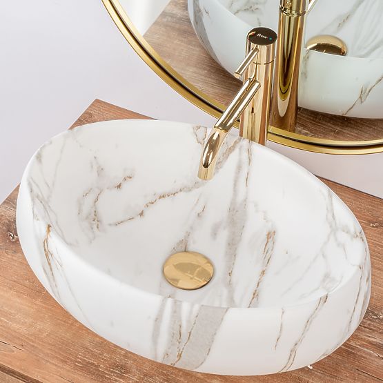 Lavabo sur le dessus Rea Linda Láva Páter