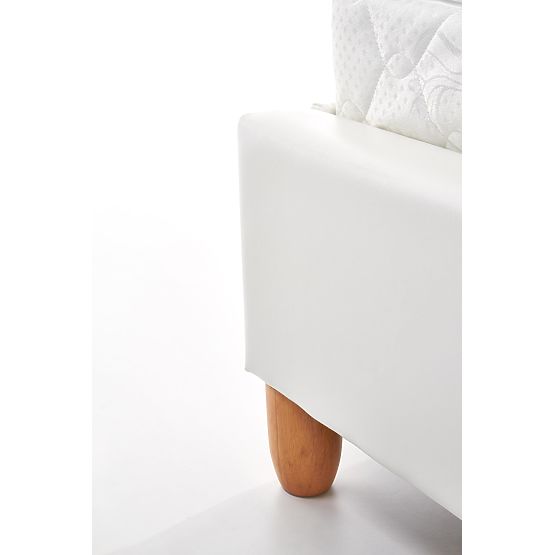 Lit capitonné 160x200 SANDY - gris clair