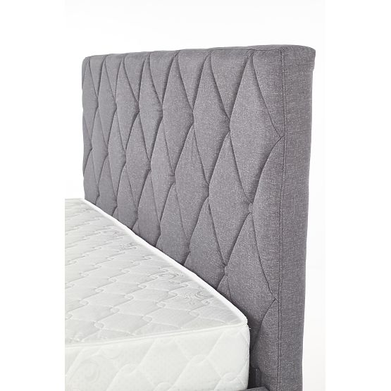 Lit BETINA 160 avec tiroirs gris (4p=1ks)