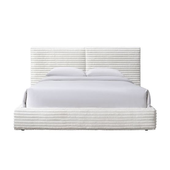 Lit MADERA 160 crème (2p=1ks)