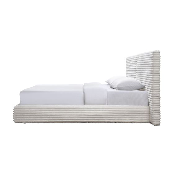 Lit MADERA 160 crème (2p=1ks)