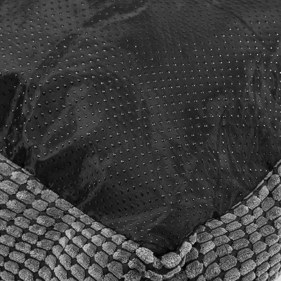 Lit pour animaux avec couverture M - gris