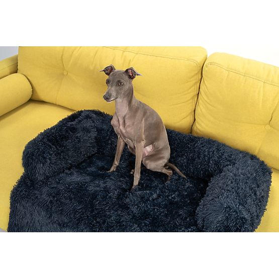 LIT POUR CHIEN POUR CANAPÉ PJ-021 BLEU FONCÉ M