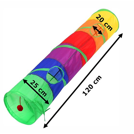 Long tunnel ressort jouet pour chat FIGARO