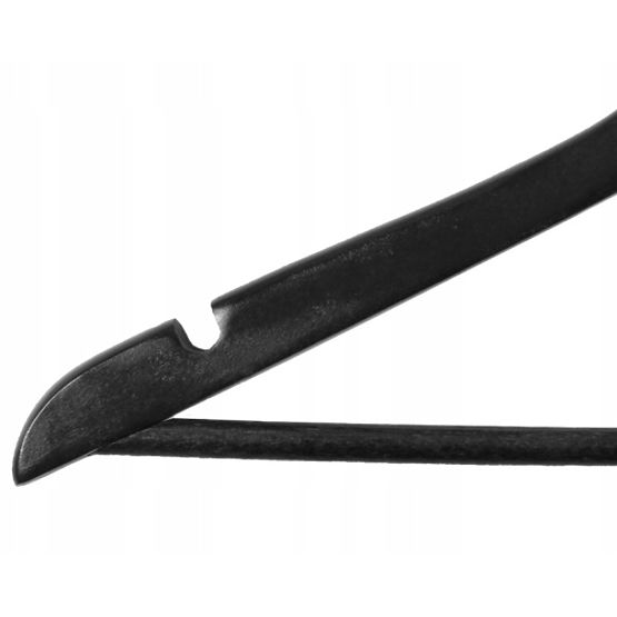 Lot de 5 cintres en bois RONDO noir