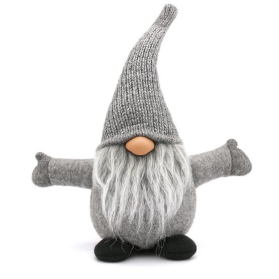 Lutin de Noël 35 cm YX045 GRIS