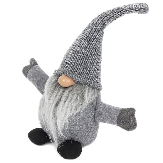Lutin de Noël 35 cm YX045 GRIS