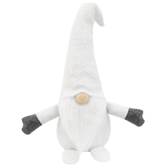 Lutin de Noël 35cm YX045 Blanc