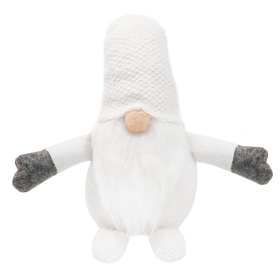 Lutin de Noël 35cm YX045 Blanc