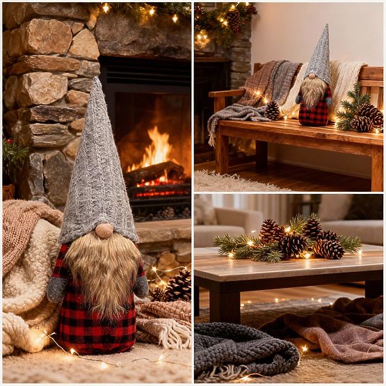 Lutin de Noël 50 cm YX055