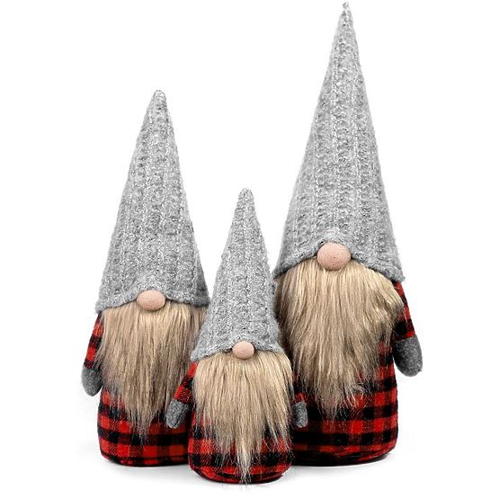 Lutin de Noël Ensemble YX055 30+40+50cm