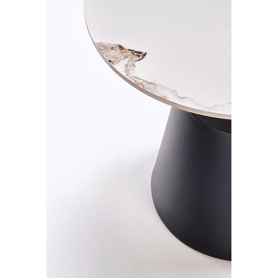 MAGNETA ensemble de 2 bancs, marbre blanc / noir (2p=1ks)