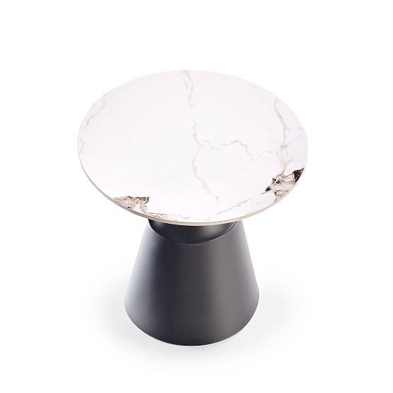 MAGNETA ensemble de 2 bancs, marbre blanc / noir (2p=1ks)