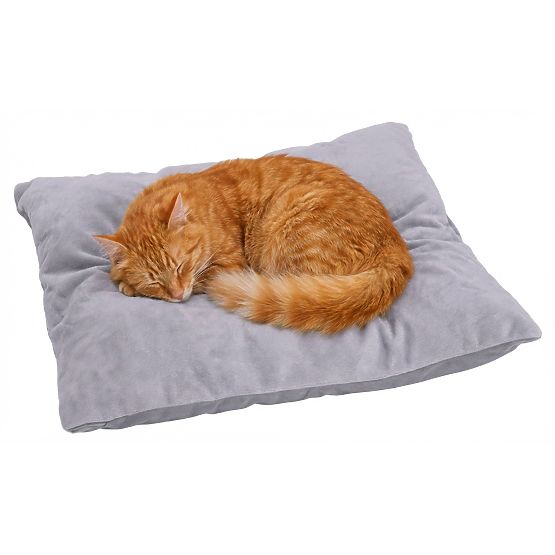 Maison en peluche pour chat JASPER gris