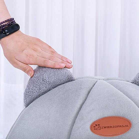 Maison pour chats AMBER GRIS taille M