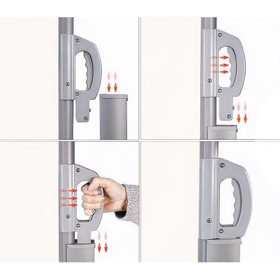 Marquise pliante 300x180 cm store latéral paravent pour jardin terrasse beige