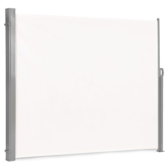 Marquise pliante 300x200 cm paravent latéral pour jardin et terrasse beige