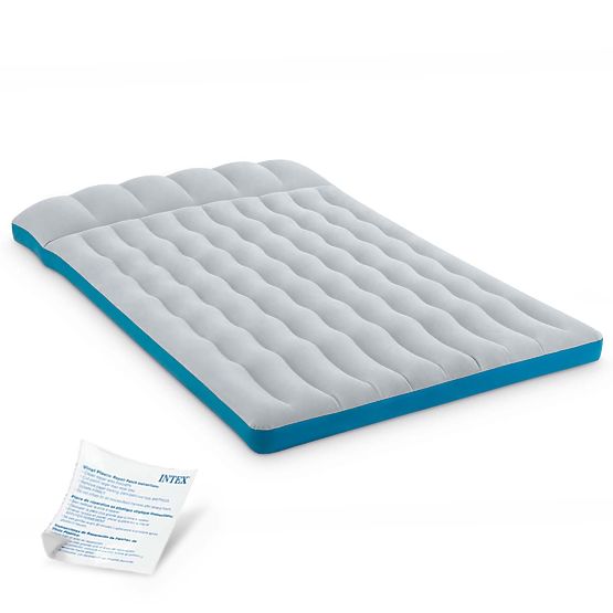 Matelas de camping gonflable double 193x127x17 cm lit avec appui-tête INTEX 67999