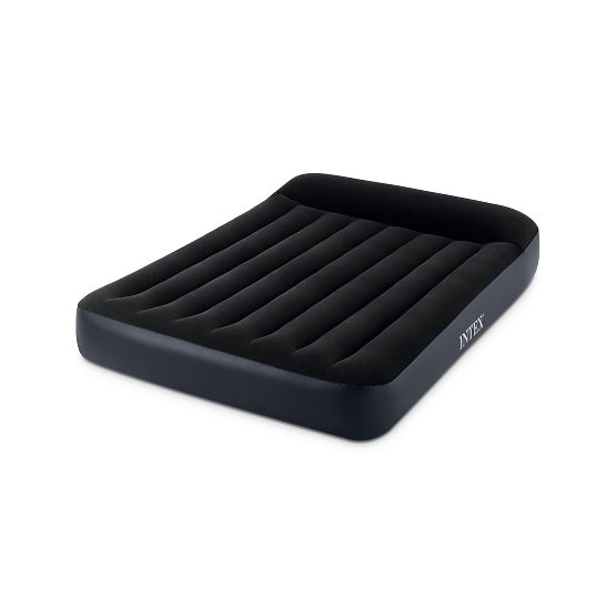 Matelas gonflable avec pompe lit velours Intex 64148ND