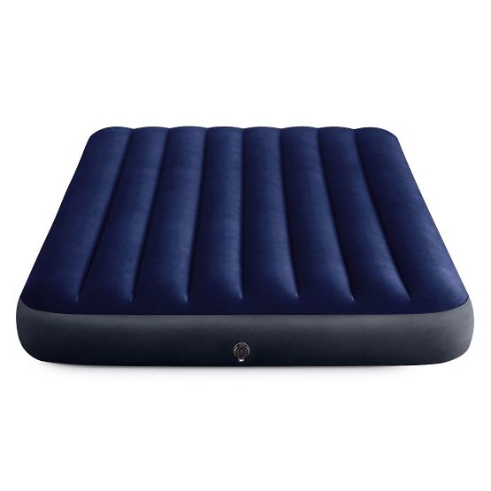 Matelas gonflable en velours 191x137cm INTEX