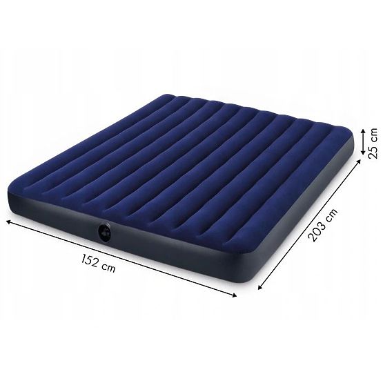 Matelas gonflable pour 2 personnes en velours INTEX 64765