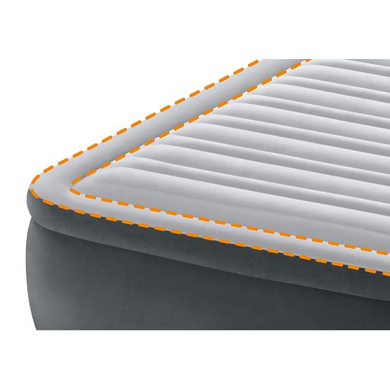 Matelas lit 236x152cm avec pompe pour 2 personnes DELUXE 64448ND
