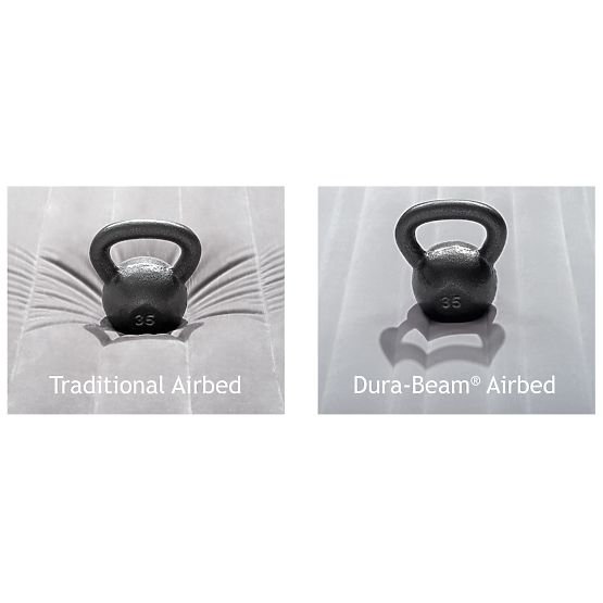 Matelas lit 236x152cm avec pompe pour 2 personnes DELUXE 64448ND