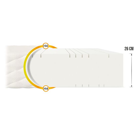 Matelas mousse Goya Max Plus 160 x 200 cm