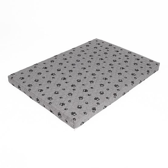 Matelas pour chien - gris - M