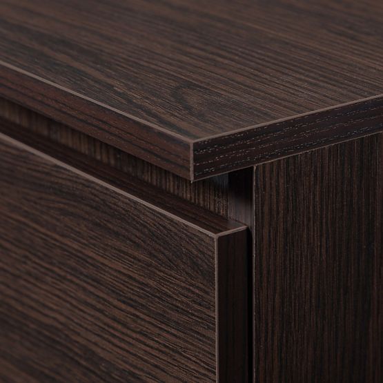 Meuble à chaussures 2 portes basculantes 60 cm - wenge