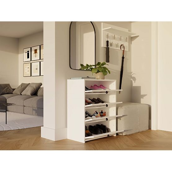 Meuble à chaussures LOKA BLANC