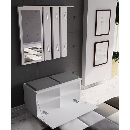 Meuble à chaussures Opal OPAL BLANC