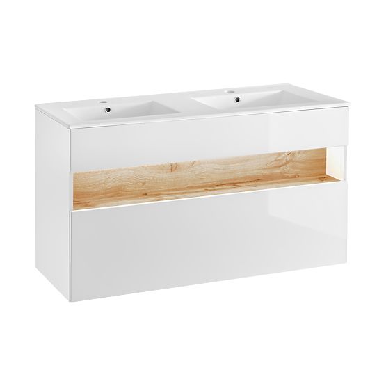 Meuble sous lavabo 120 cm 1 tiroir