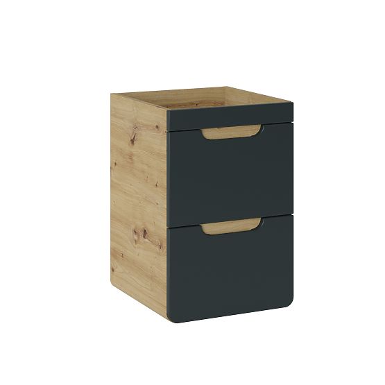 Meuble sous lavabo 40 cm 2 tiroirs