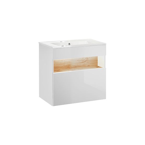 Meuble sous lavabo 60cm 1 tiroir