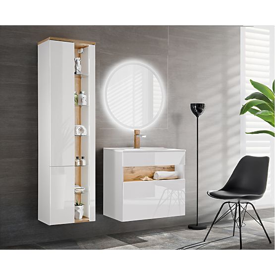 Meuble sous lavabo 60cm 1 tiroir