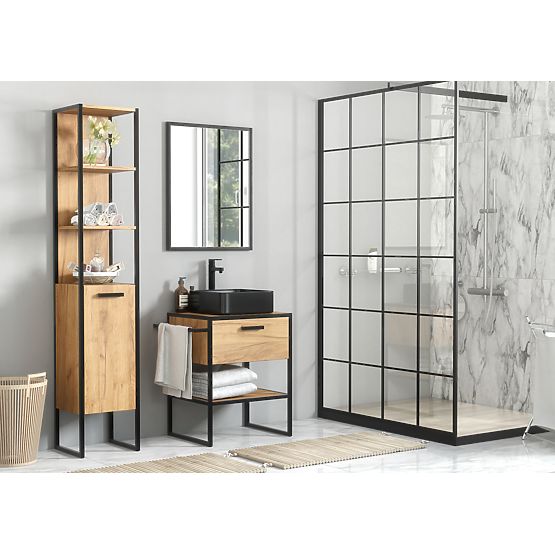 Meuble sous lavabo 70 cm 1 tiroir