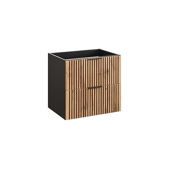 Meuble sous lavabo 80cm 2 tiroirs