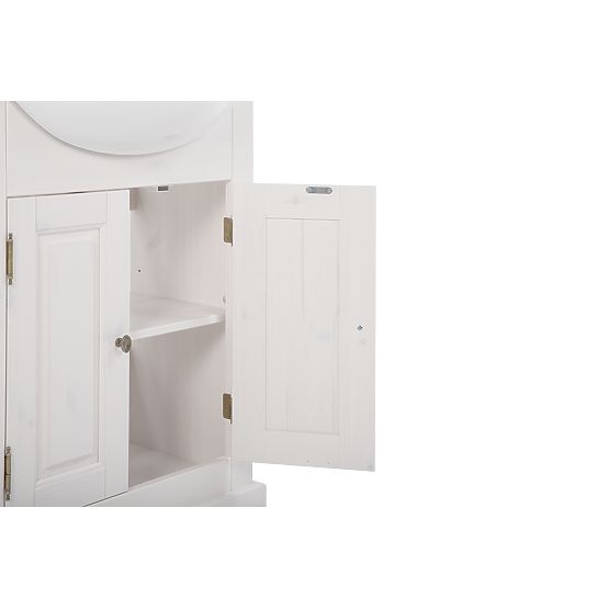 Meuble sous lavabo 85cm 2 Portes