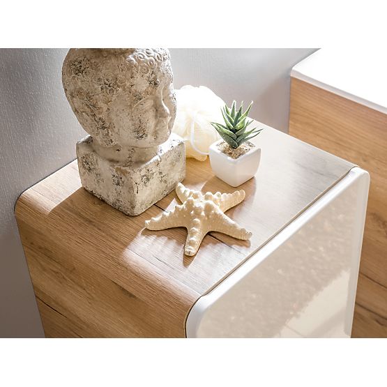 Meuble sous lavabo pour plan 60 cm 2 tiroirs