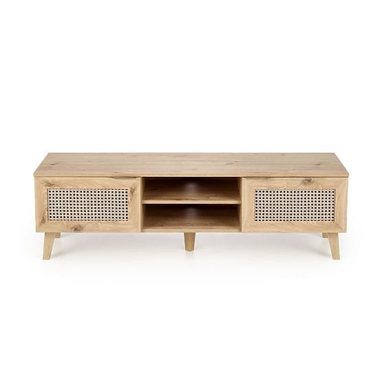 Meuble TV BORNEO RTV-1 chêne artisan/noir (1p=1ks)