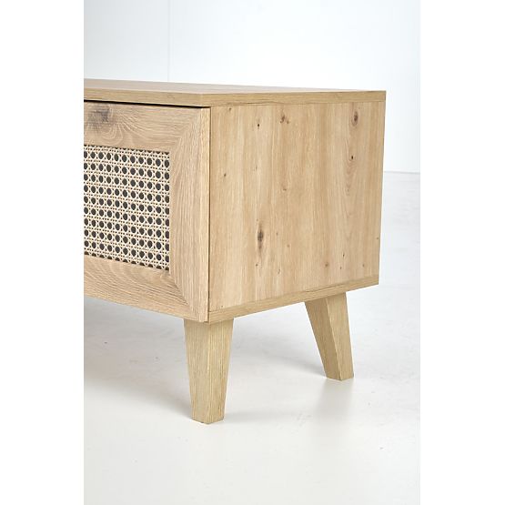 Meuble TV BORNEO RTV-1 chêne artisan/noir (1p=1ks)