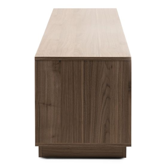 Meuble TV Japandi noyer royal