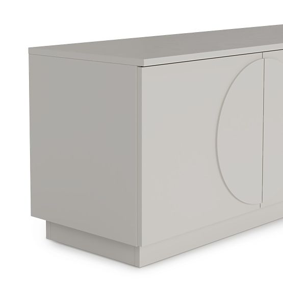 Meuble TV Looneta couleur cachemire, arcs
