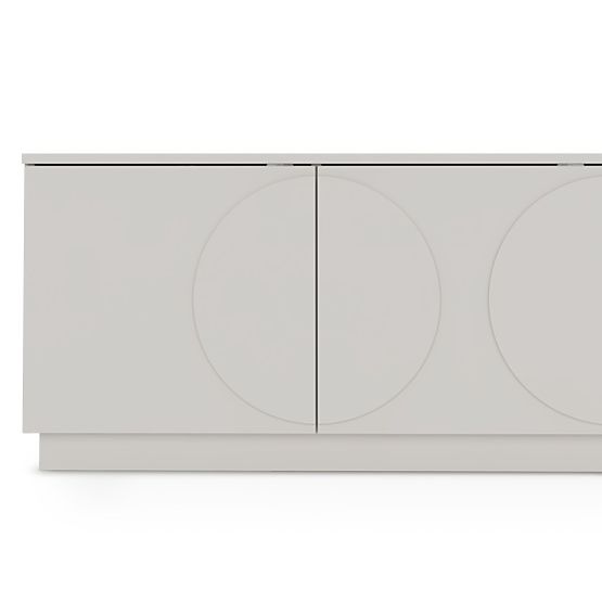 Meuble TV Looneta couleur cachemire, arcs