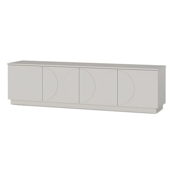 Meuble TV Looneta couleur cachemire, arcs