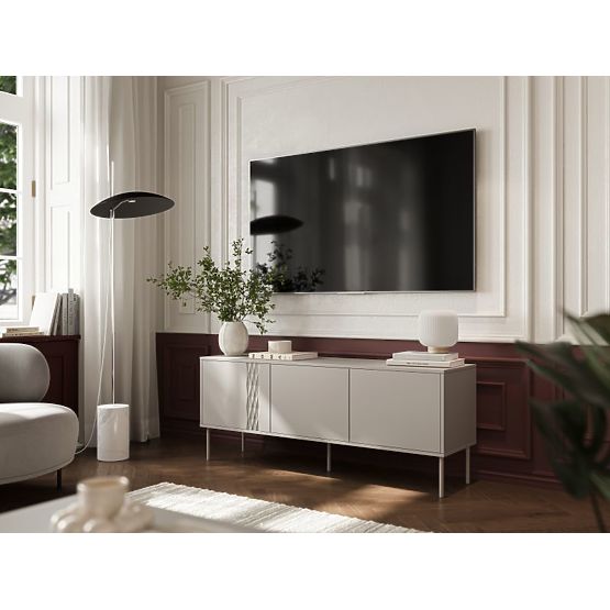 Meuble TV TRESSE 150 (3D) beige