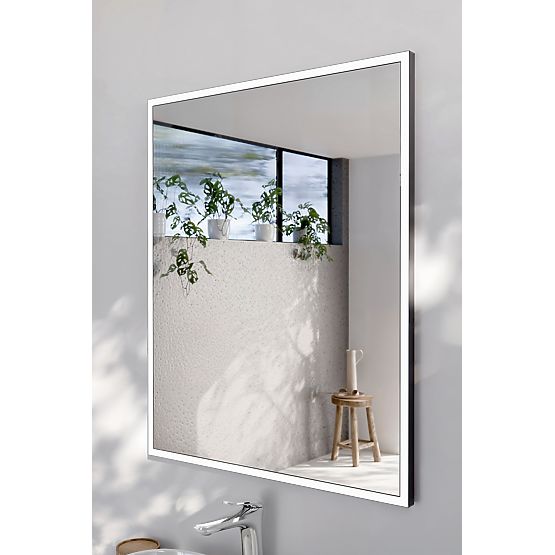 Miroir LED dans un cadre